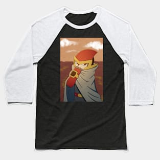 Robot on Mars Baseball T-Shirt